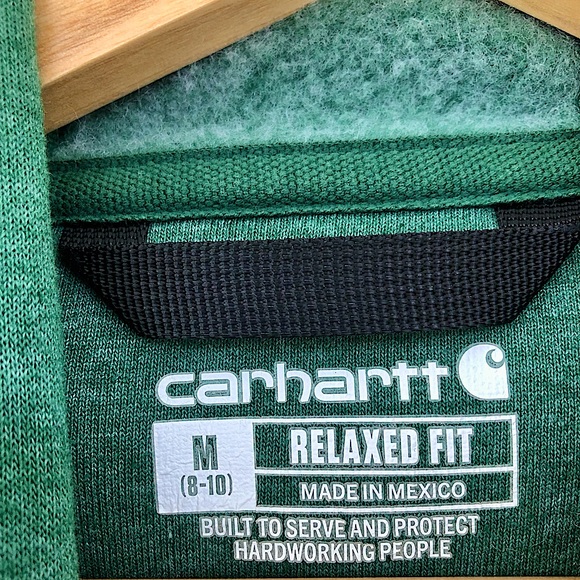 Carhartt Women's Relaxed Fit Logo Graphic Sweatshirt Size Medium - Picture 6 of 12